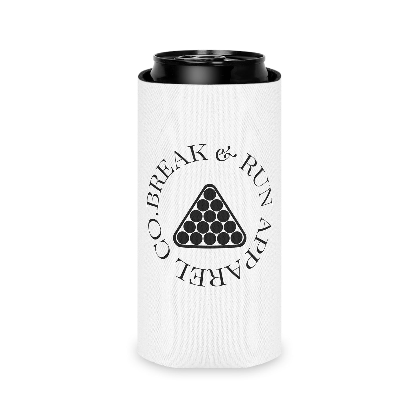 B.R.D.R Coozie, Can Cooler for Pool and Billiards Lifestyles, Birthday Gift, Picnic Essential, Running Accessories, Party Favor